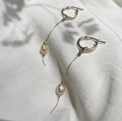 עגילי 'KALA' פנינה כסף 925