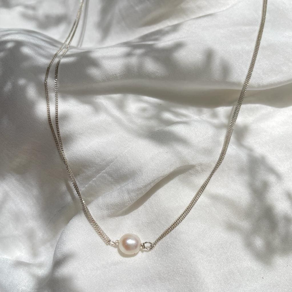 שרשרת 'הילה' פנינה