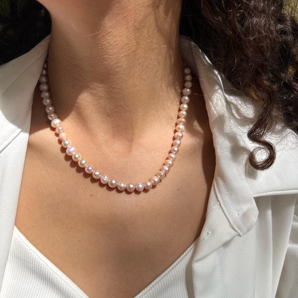 pearl necklace 'RIVKI'