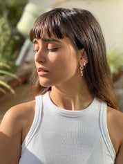 עגילי 'רייני' כסף 925