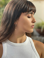 עגילי 'KALA' פנינה כסף 925