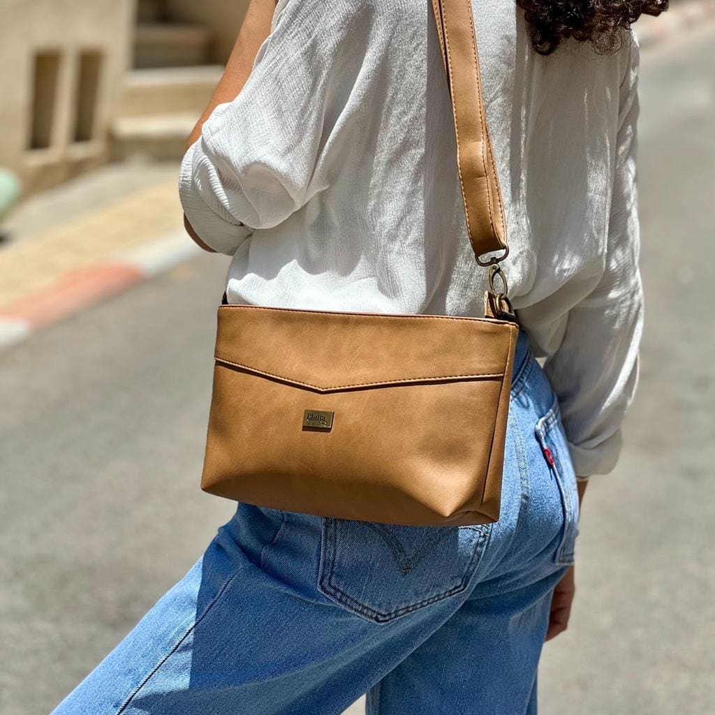 תיק צד/ קלאץ' רחל קאמל