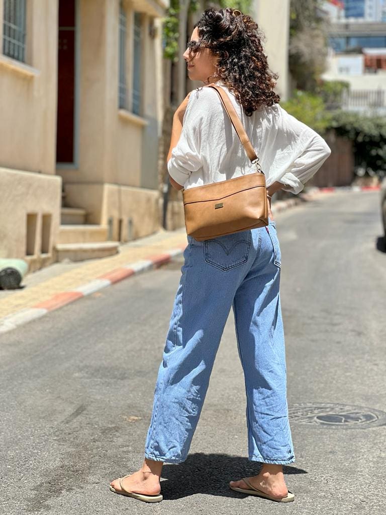 תיק צד/ קלאץ' רחל קאמל