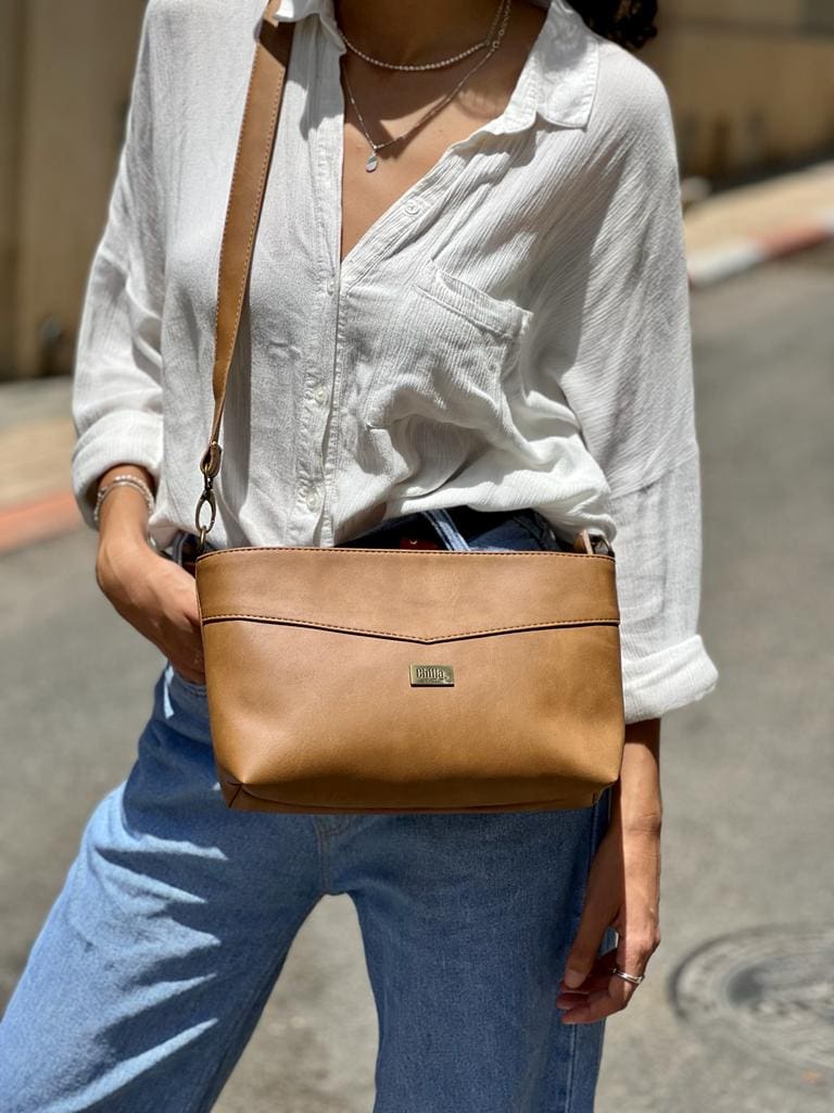 תיק צד/ קלאץ' רחל קאמל