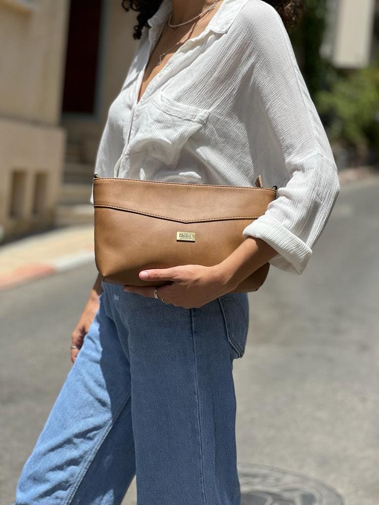 תיק צד/ קלאץ' רחל קאמל