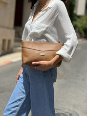 תיק צד/ קלאץ' רחל קאמל