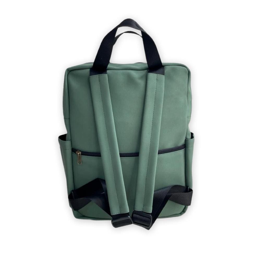 תיק NOAH ירוק עתיק דמוי נובוק