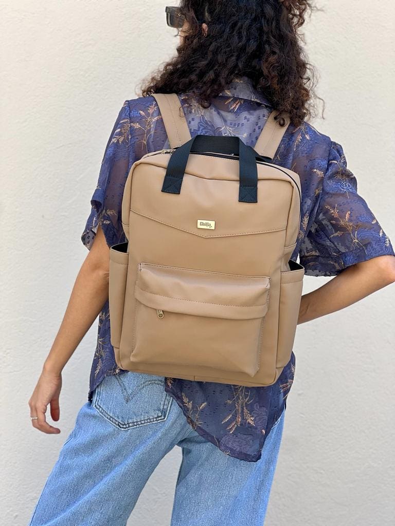 Camel Nubuck-like NOAH Backpack