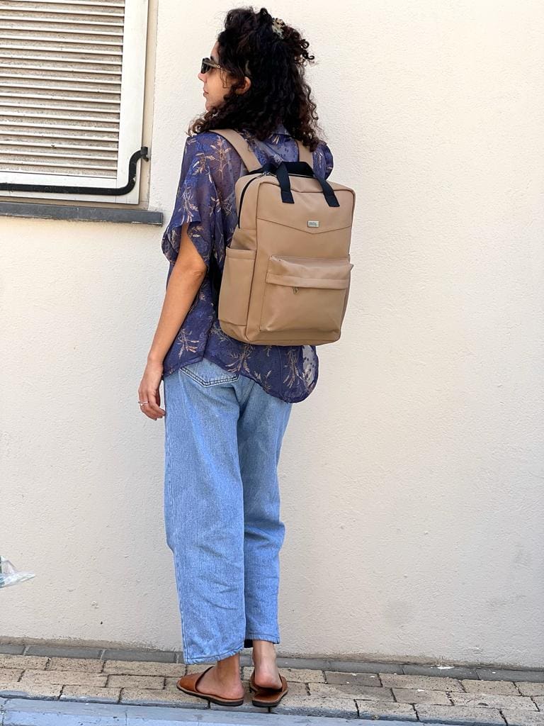 Camel Nubuck-like NOAH Backpack