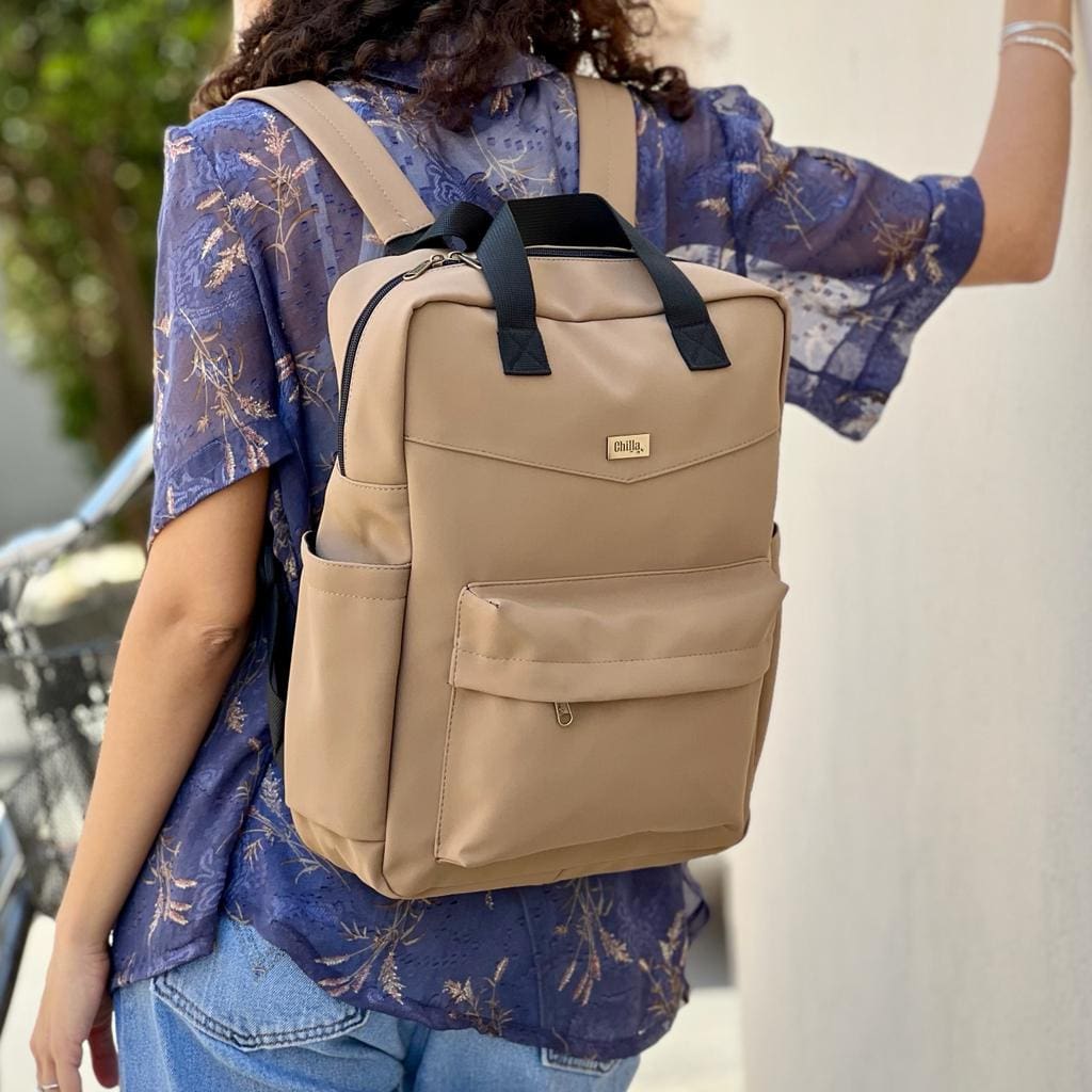 Camel Nubuck-like NOAH Backpack