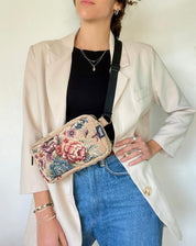 פאוץ' 'לורנס' וינטאג' שמנת