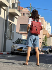 סטודנטס בינוני אדום טקסטורה היסטרי