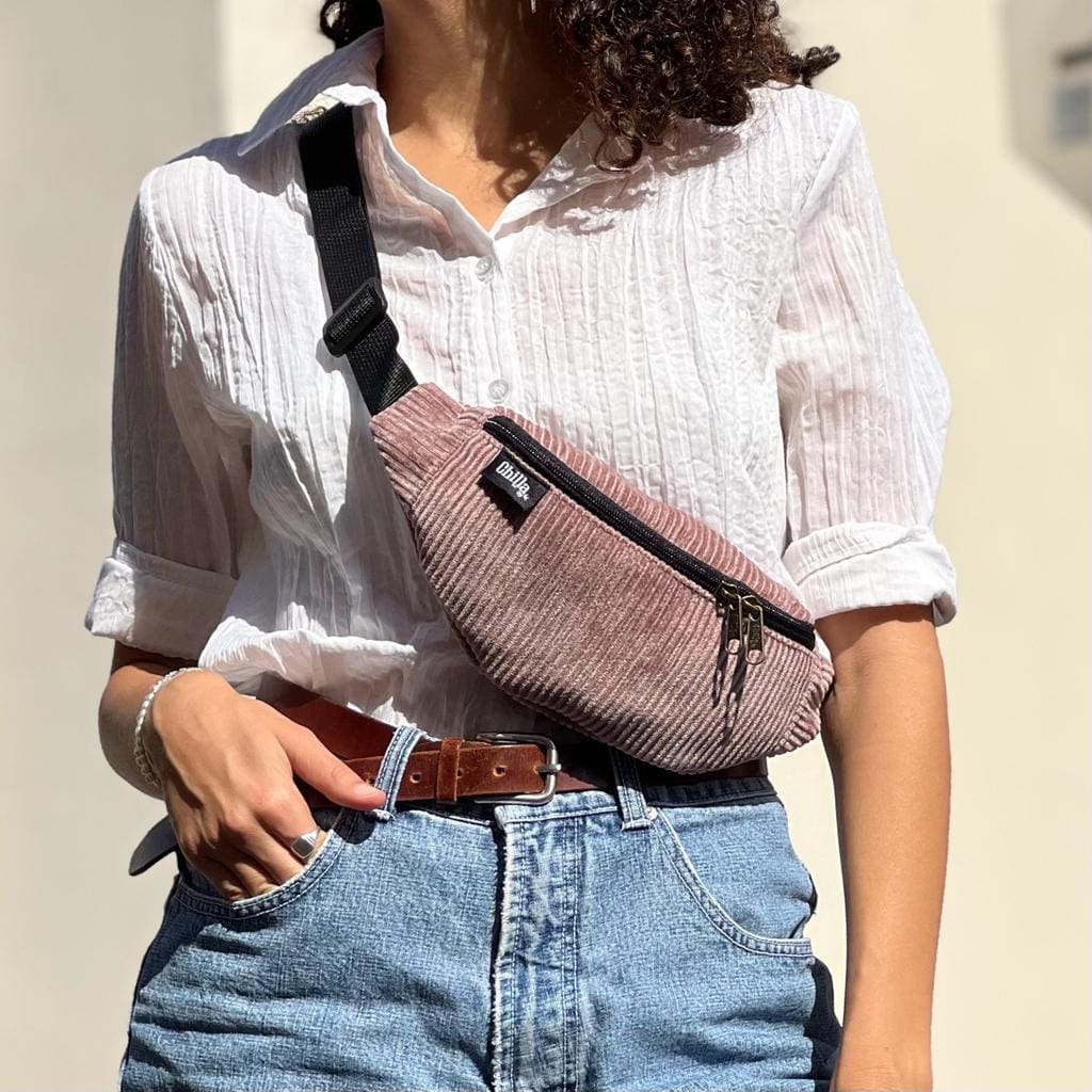 פאוץ' רוני ורוד עתיק קורדרוי