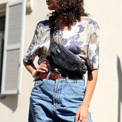 פאוץ' רוני שחור קורדרוי