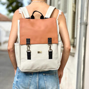 תיק גב Unicorn כתום - שמנת של קיץ