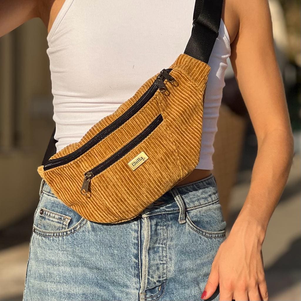 פאוץ' רוני גדול חרדל קורדרוי