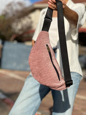 פאוץ' רוני גדול ורוד עתיק קורדרוי