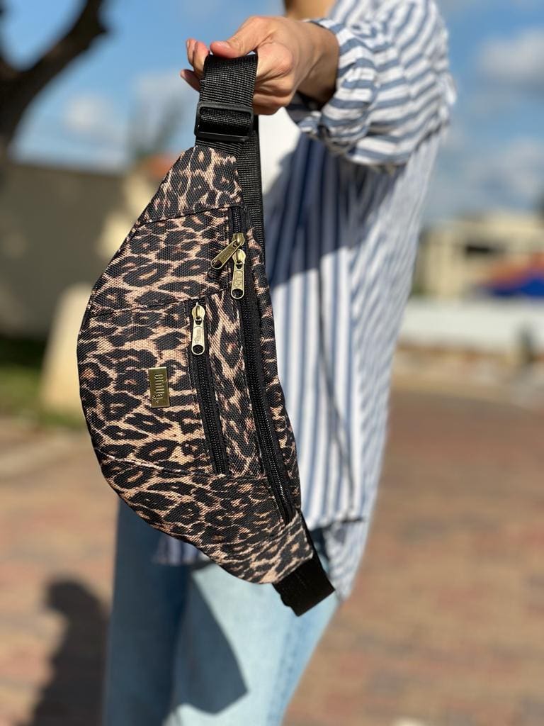 פאוץ' רוני גדול מנומר חדש היסטרי