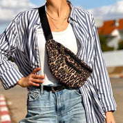 פאוץ' רוני גדול מנומר חדש היסטרי