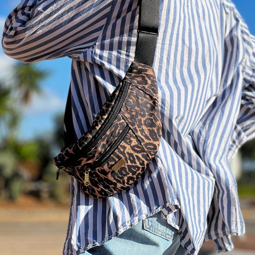 פאוץ' רוני גדול מנומר חדש היסטרי