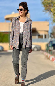 חולצה מכופתרת forever ויסקוזה