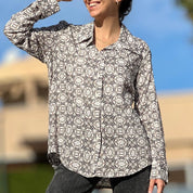 חולצה מכופתרת סטייל! ויסקוזה