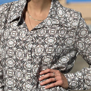 חולצה מכופתרת סטייל! ויסקוזה