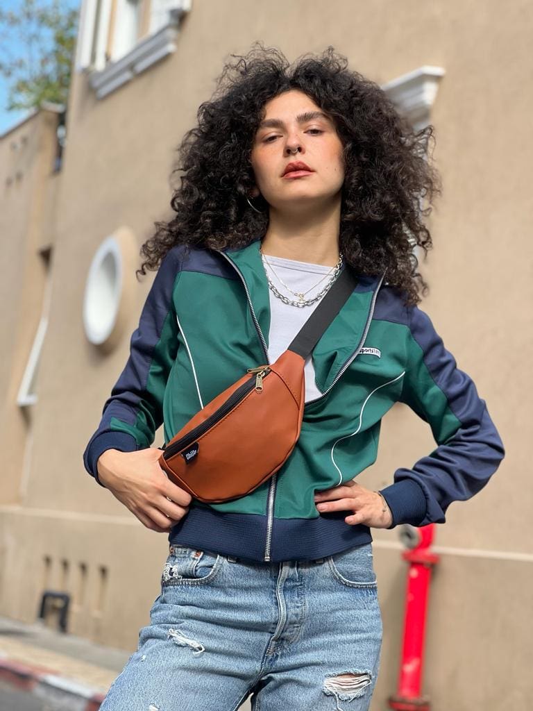 פאוץ' רוני כתום חמרה