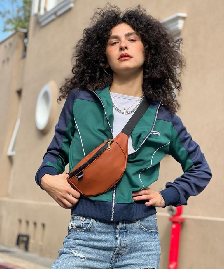 פאוץ' רוני כתום חמרה