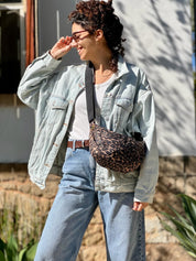 תיק צד ויטל מנומר חדש