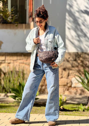 תיק צד ויטל מנומר חדש