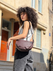 תיק צד ויטל סגול בורדו כהה