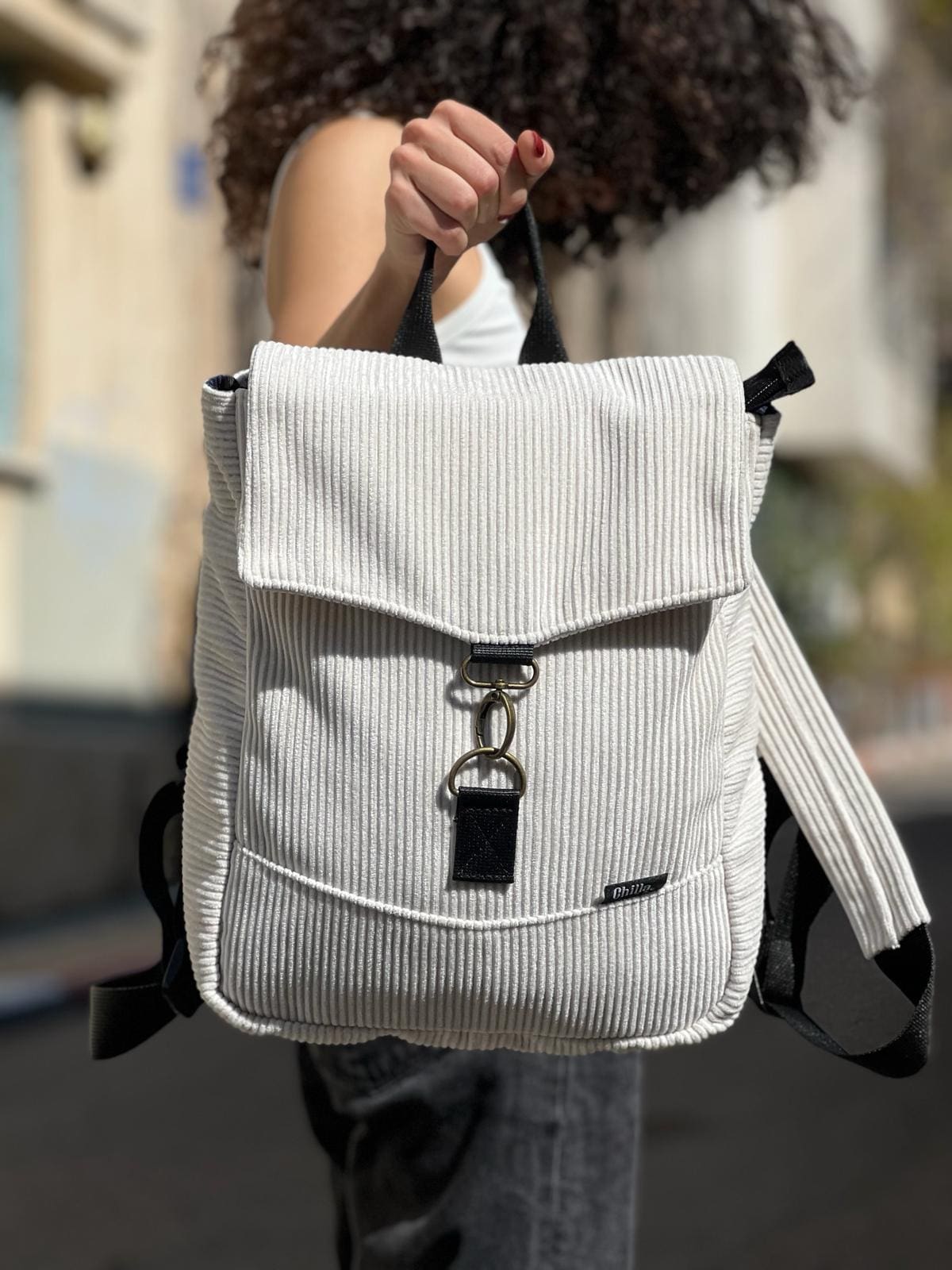 תיק מיני סטודנטס שמנת קורדרוי