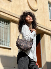 תיק צד ויטל מנומר חדש