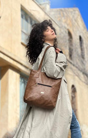 תיק צד Tommy קאמל רטרו