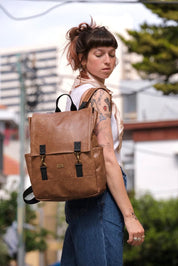 תיק גב Unicorn קאמל רטרו