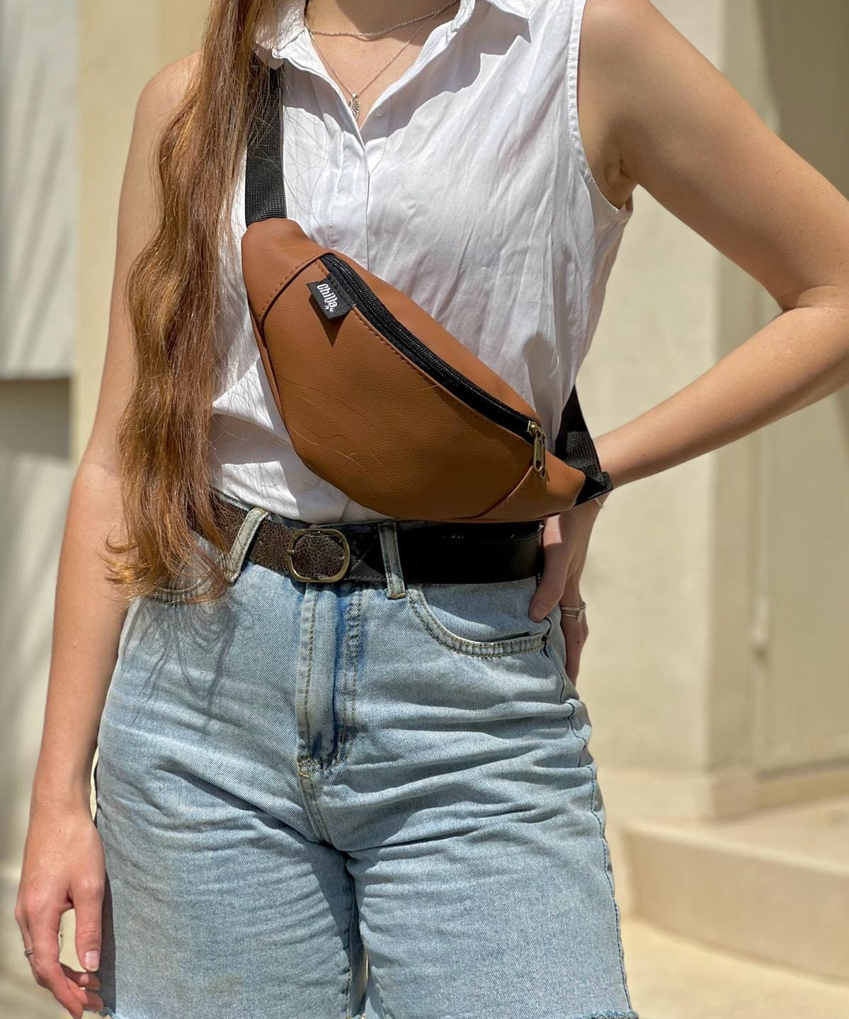 פאוץ' רוני קאמל טקסטורה