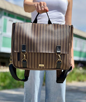 תיק גב/צד Jaffa גדול פסים