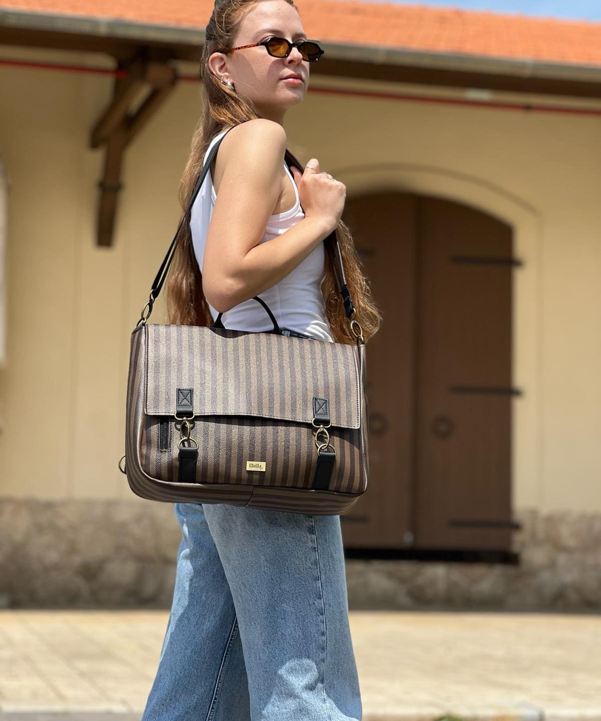 צד Jaffa גדול פסים