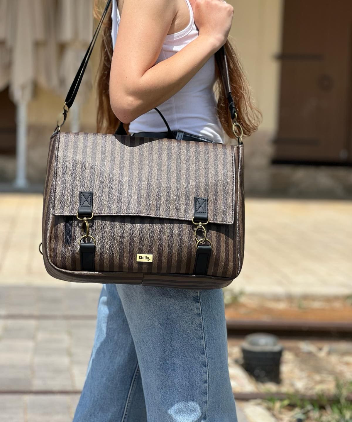 צד Jaffa גדול פסים