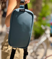 פאוץ' 'לורנס' קרבון אפור ירוק