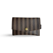 ארנק קטן חום פסים