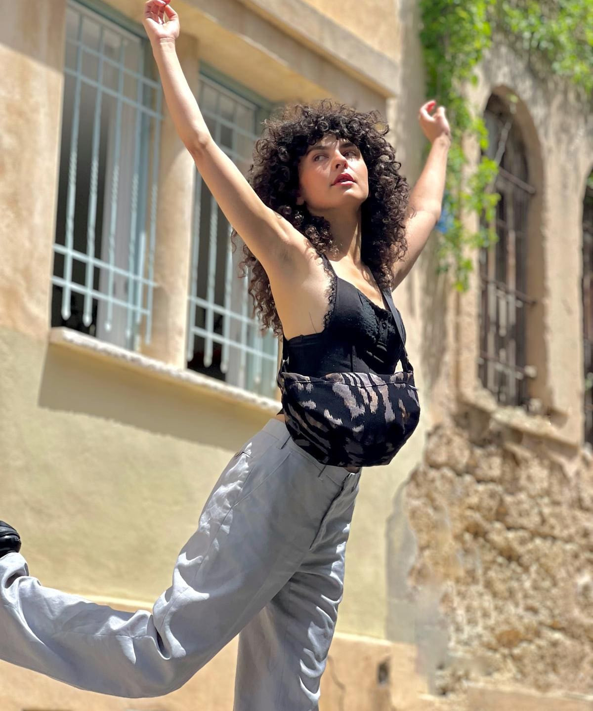 תיק צד ויטל נגיעות קטיפה