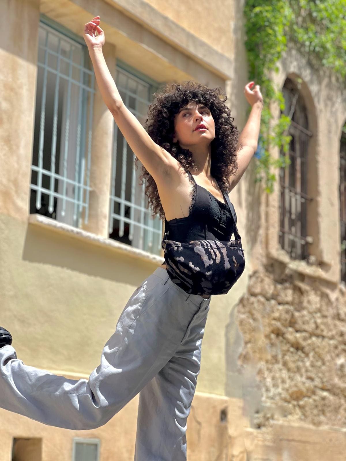 תיק צד ויטל נגיעות קטיפה