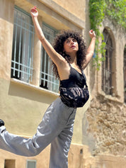 תיק צד ויטל נגיעות קטיפה