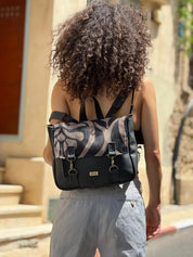 תיק גב/צד Jaffa קטן לוקסוס