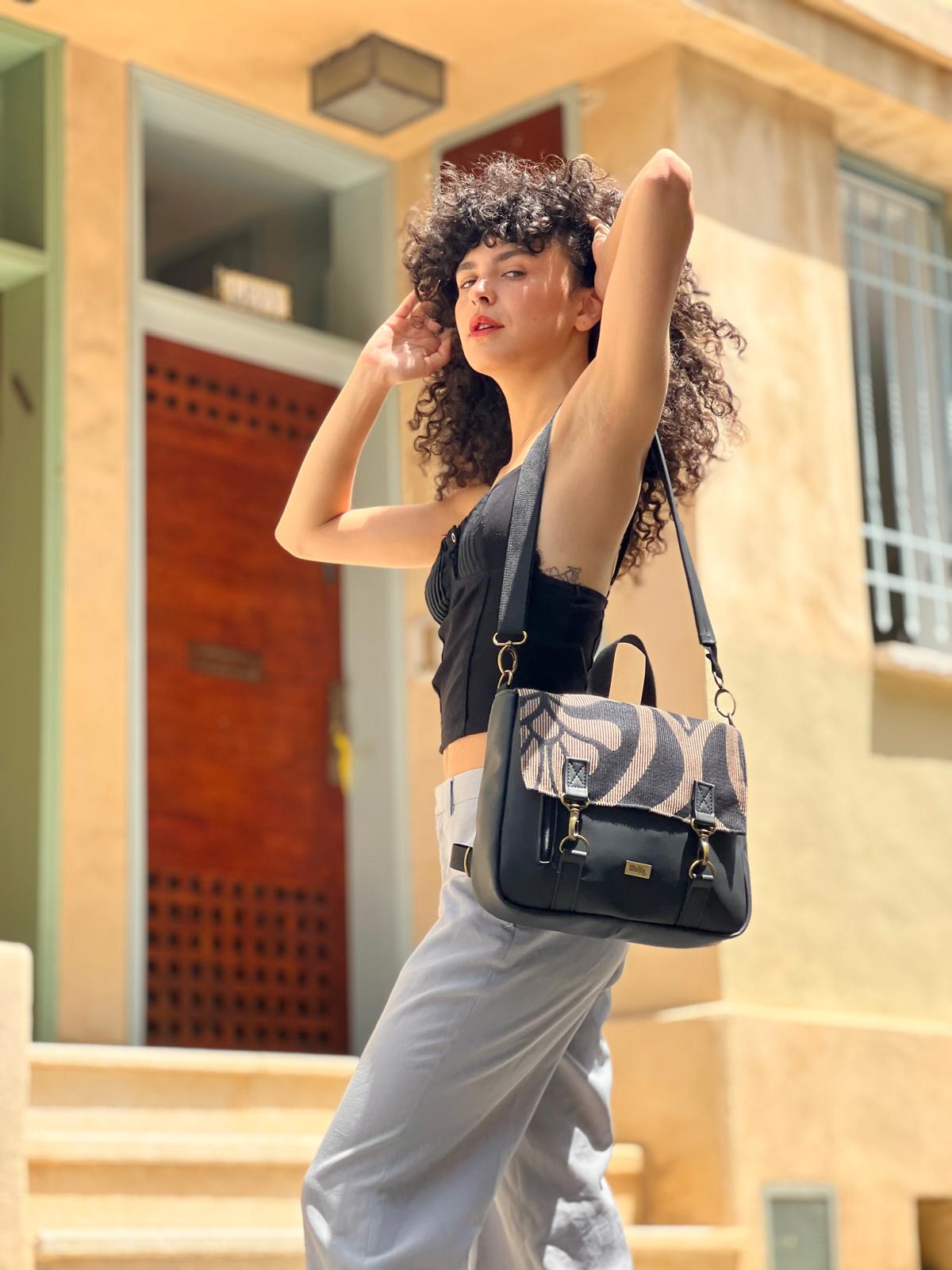 Luxury Small Jaffa Backpack/Shoulder Bag -