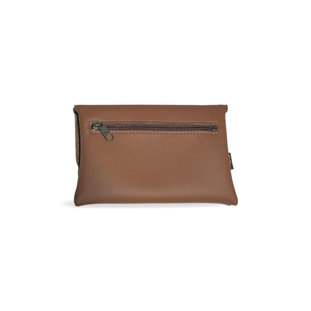 Camel Texture 'Class' Wallet - Chilla Vegan Bags