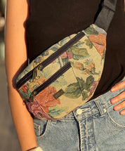 פאוץ' רוני גדול וינטייג' שמנת גובלן