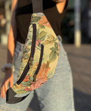 פאוץ' רוני גדול וינטייג' שמנת גובלן